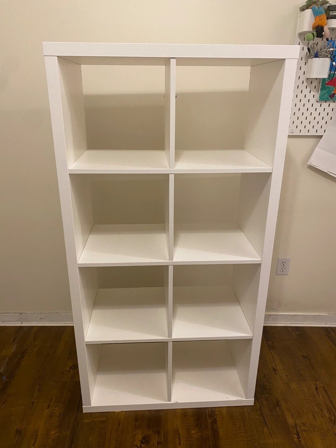 IKEA Kallax White Shelf Unit (77x147 cm)