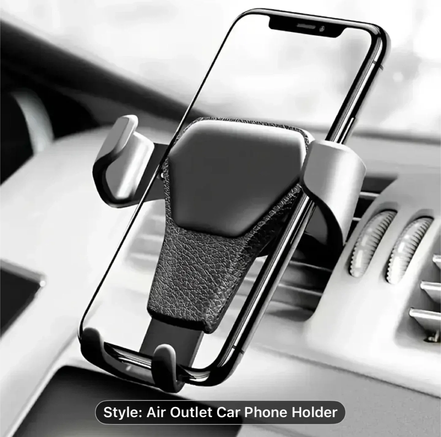 Car Dashboard Phone Holder - Adjustable Mount for iPhone image indicator(2)