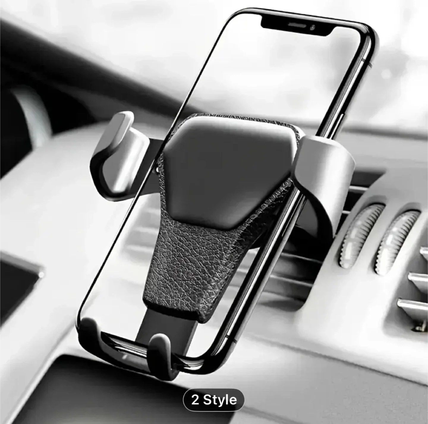 Car Dashboard Phone Holder - Adjustable Mount for iPhone image indicator(3)