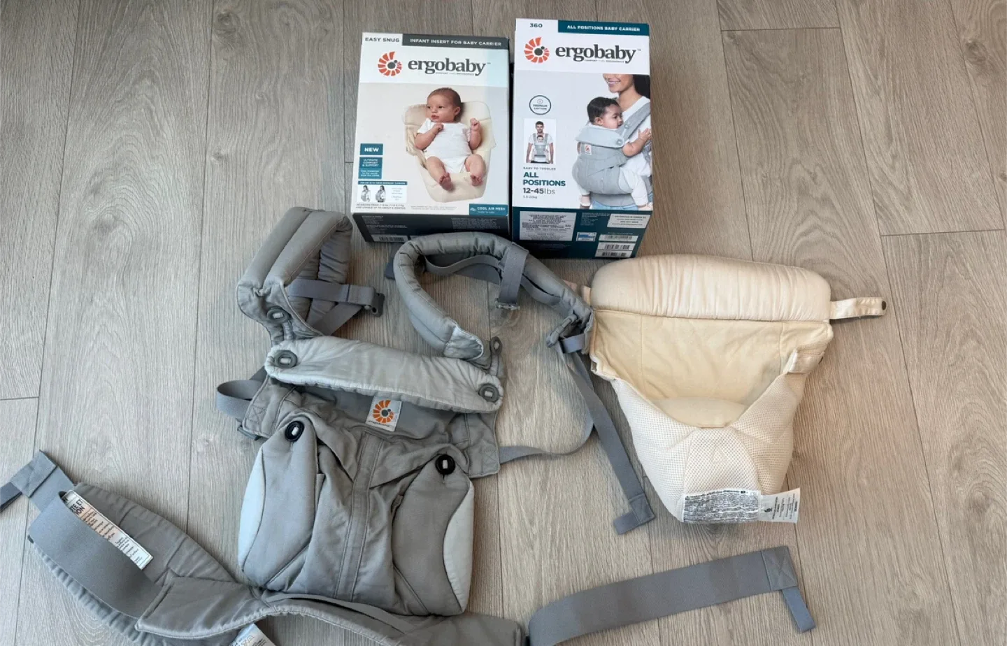 Ergobaby 360 & Easy Snug Infant Insert