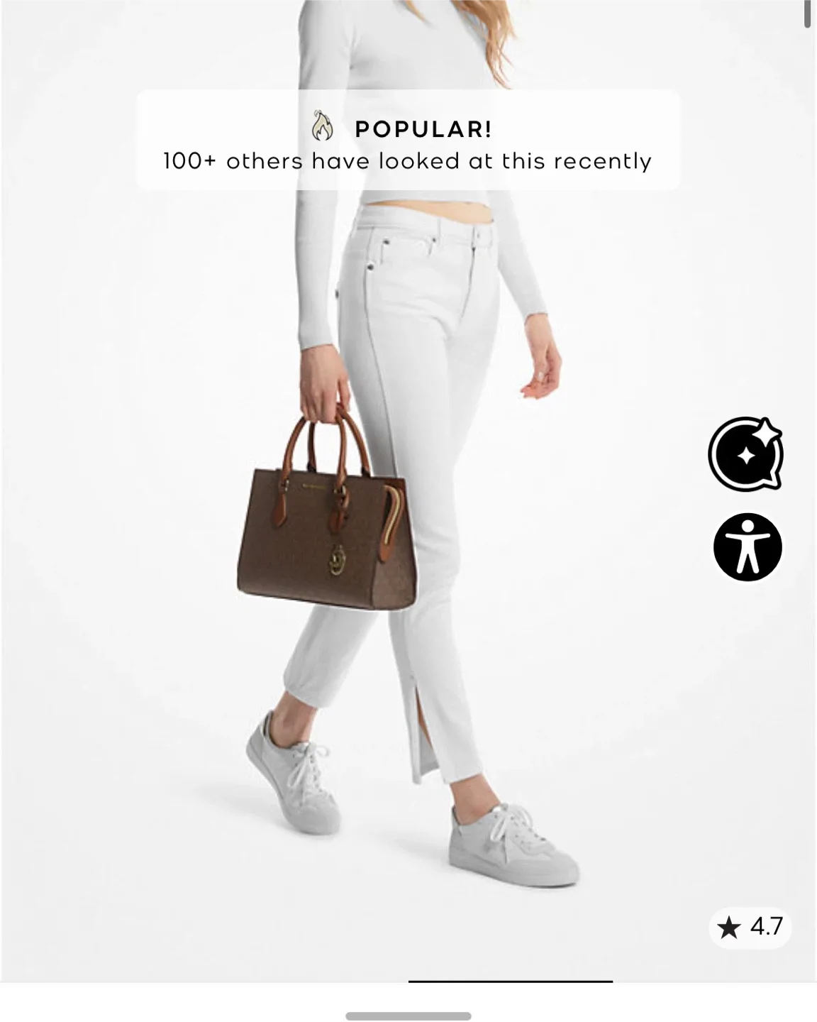 New | Michael Kors Satchel Bag image indicator(2)