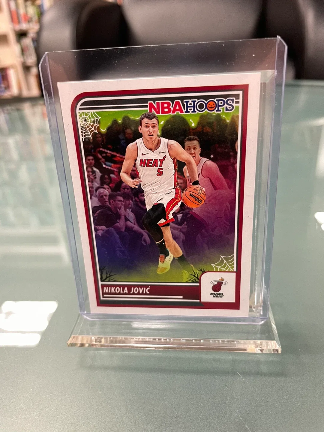 Nikola Jović NBA Haunted Hoops Trading Card thumbnail