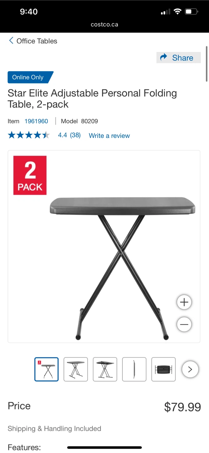 Folding Table