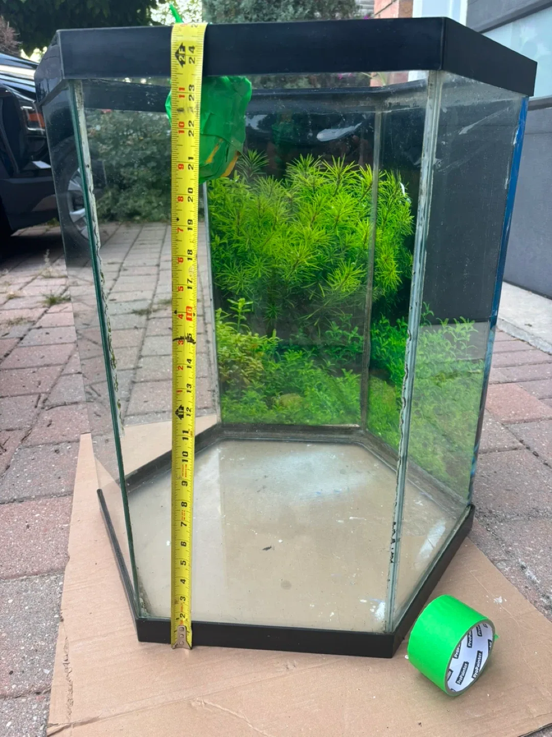 20 GALLON FISH TANK & STAND with items bundle image indicator(2)