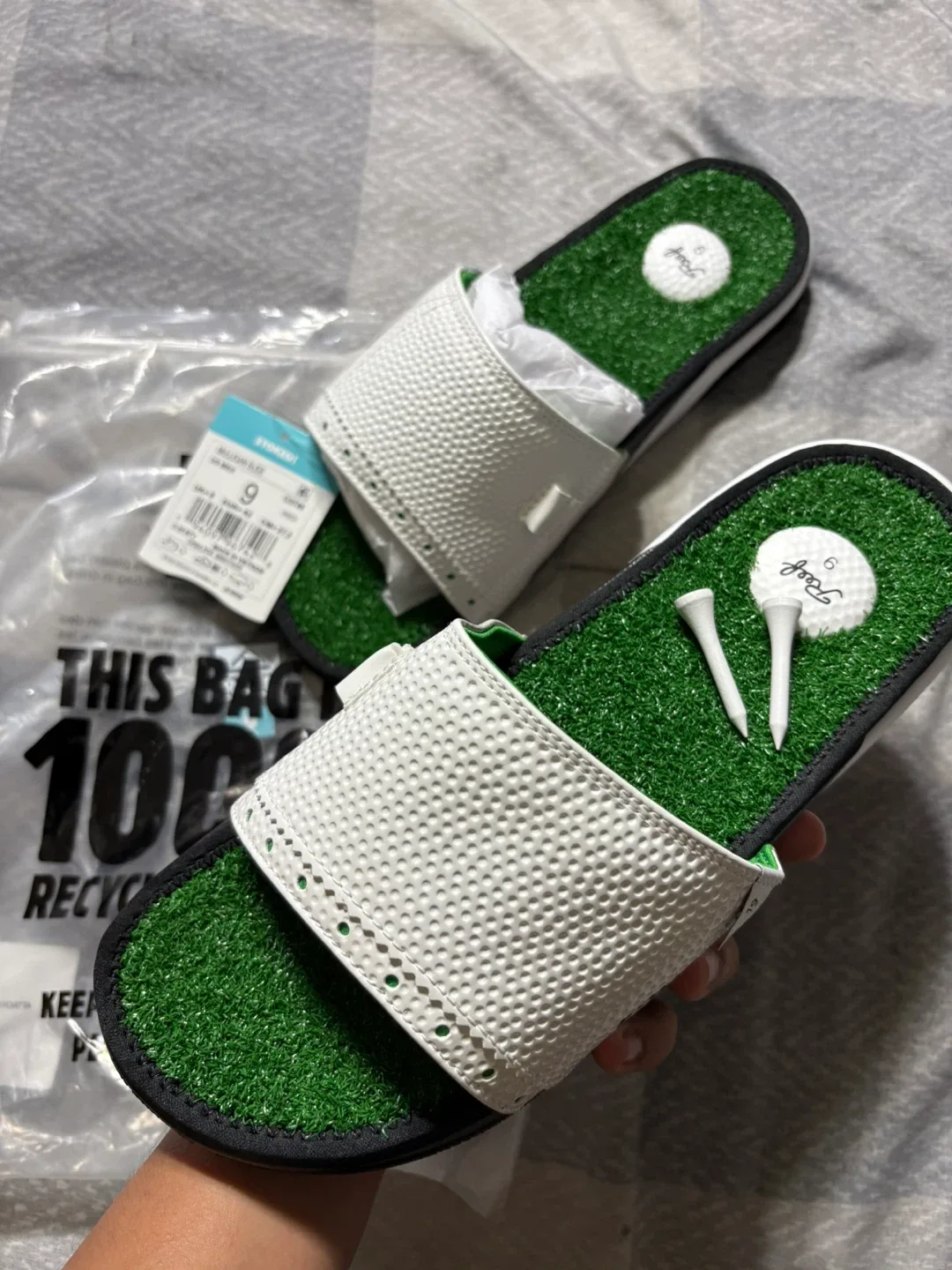 REEF Golf Slides Size 9 thumbnail
