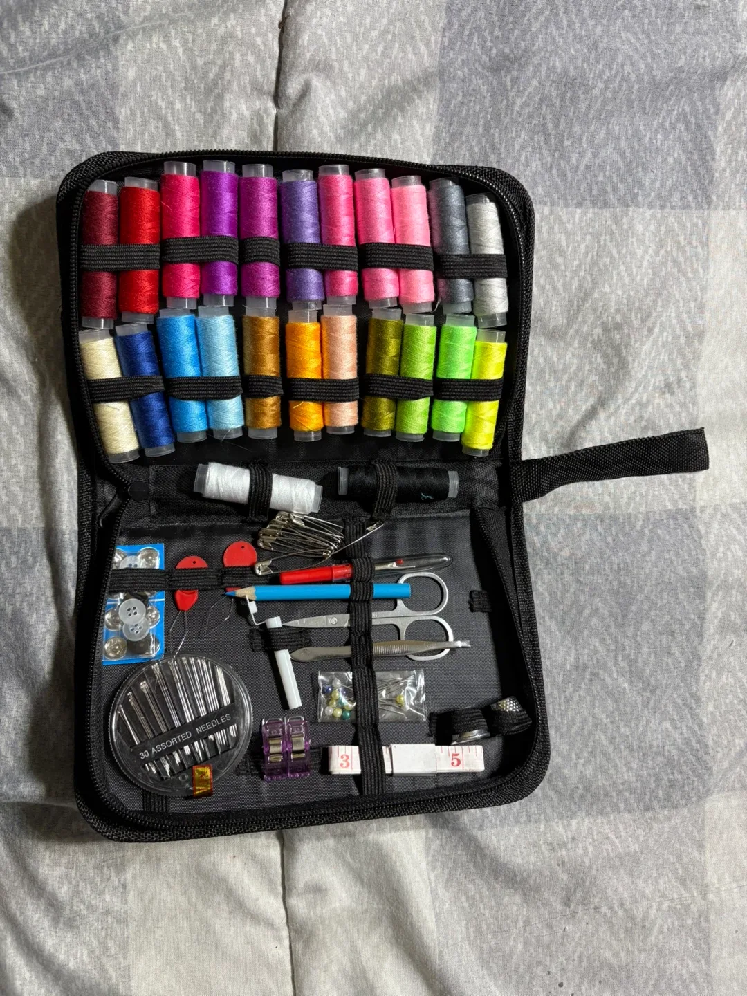Sewing Kit with Thread, Needles, and Accessories thumbnail