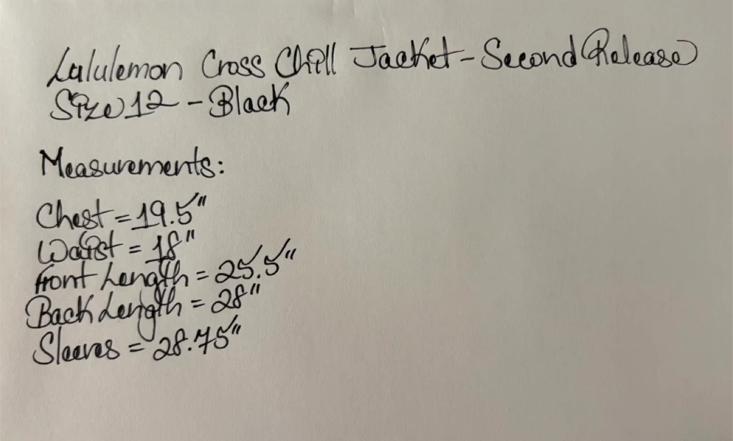 Lululemon Cross Chill Jacket - Second Release image indicator(10)