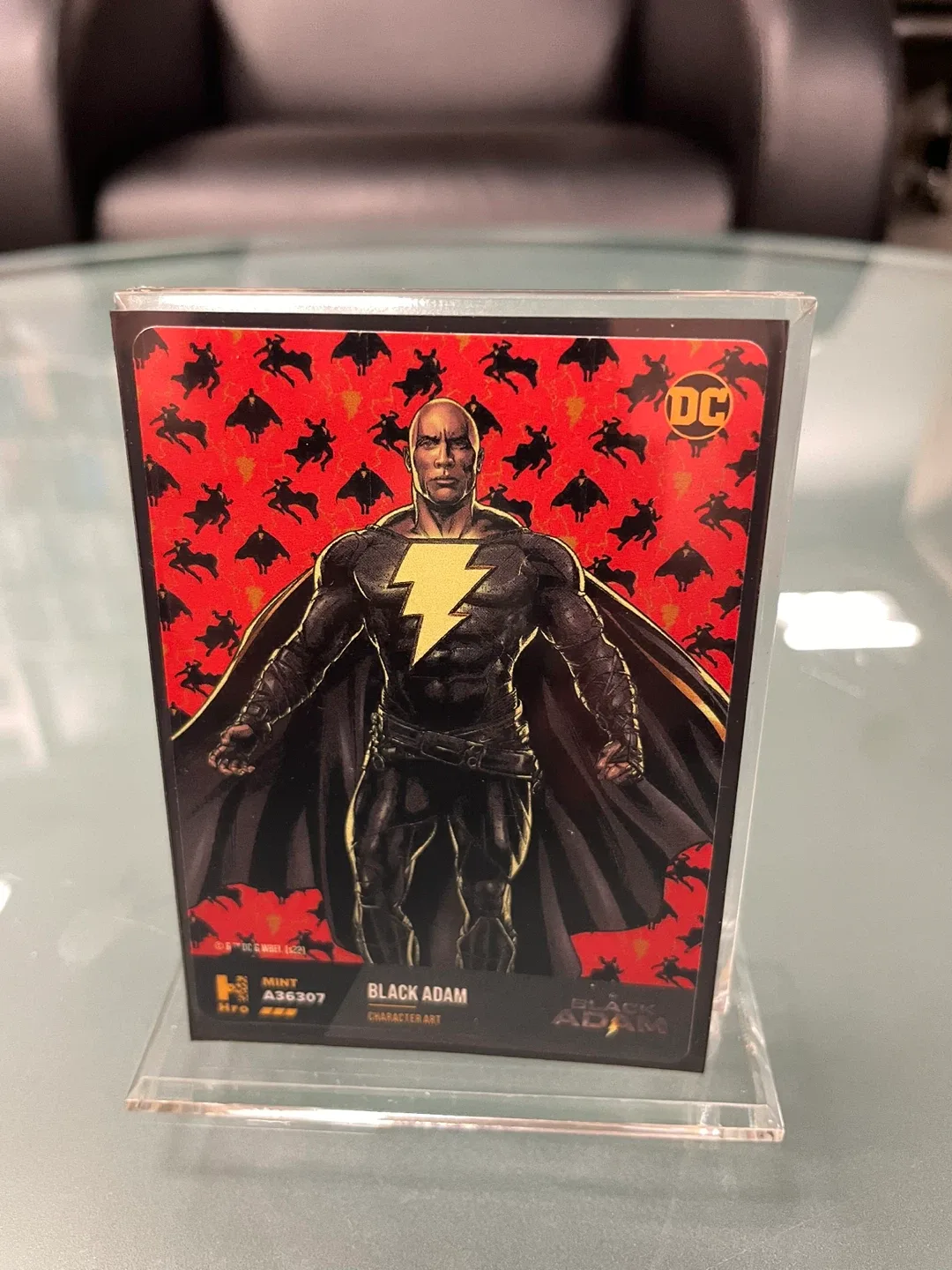 Hro Black Adam Character Art Card thumbnail