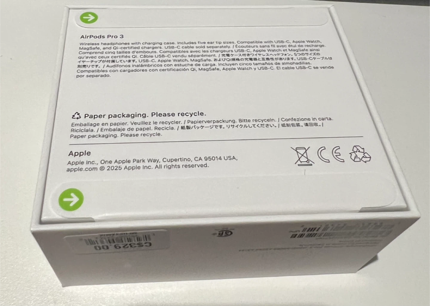 Apple AirPods Pro 3 - Brand New Sealed - photo 2