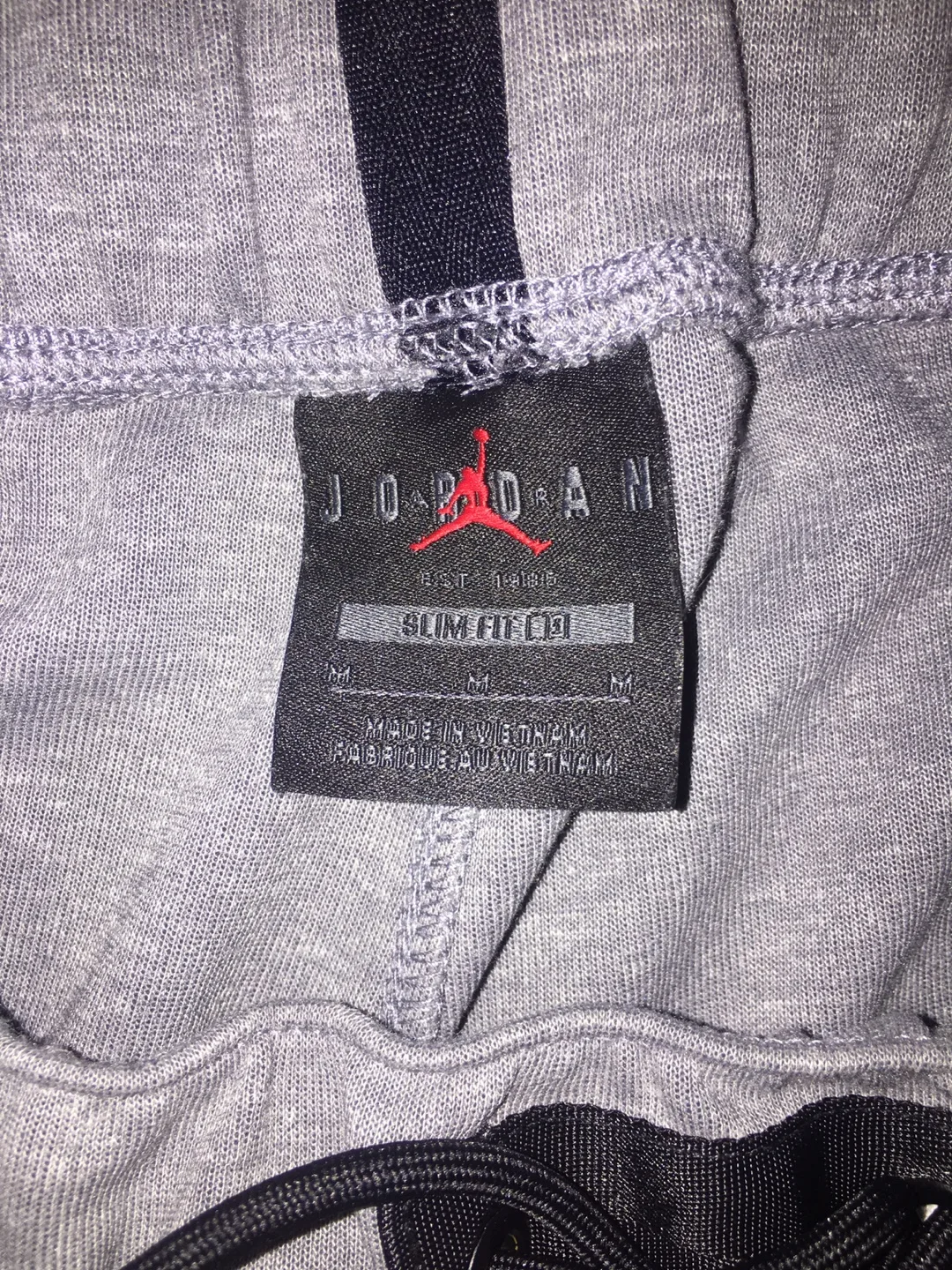Air Jordan Tech Dri-FIT Sport Grey /Black Hoodie & Pants Set image indicator(7)