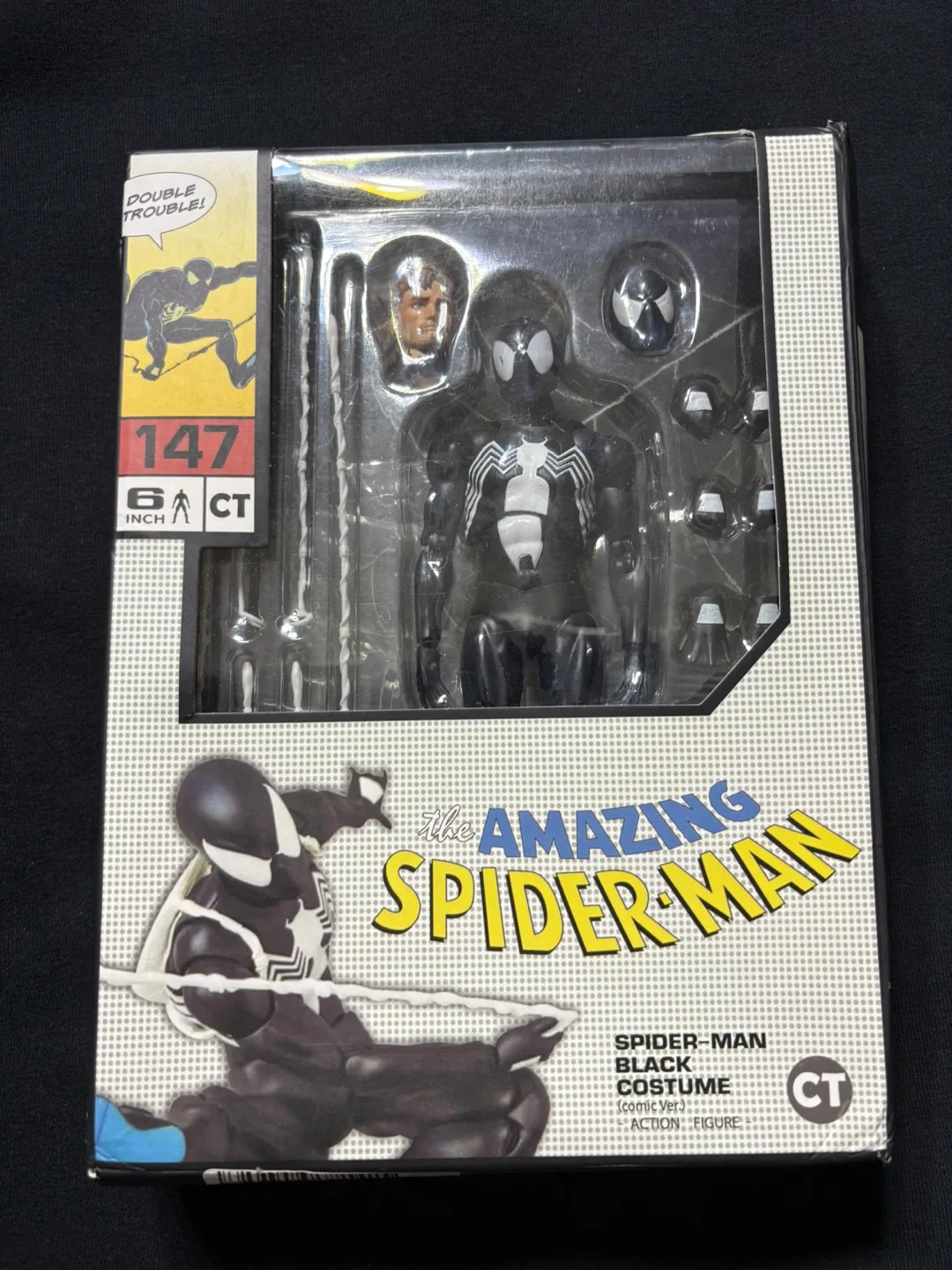 The Amazing Spider-Man Black Costume Action Figure thumbnail