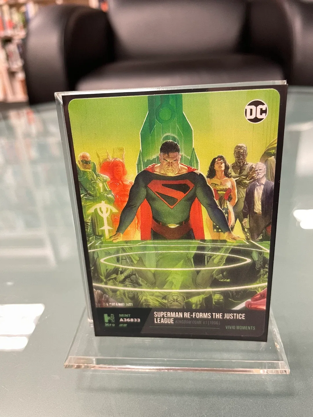 Hro Superman Re-Forms the Justice League Card thumbnail