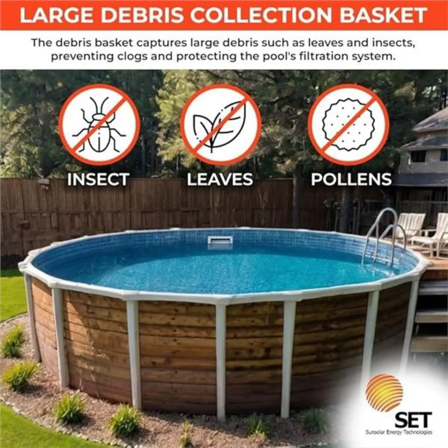 Sunsolar Energy Technologies Thru-Wall Skimmer Kit image indicator(3)