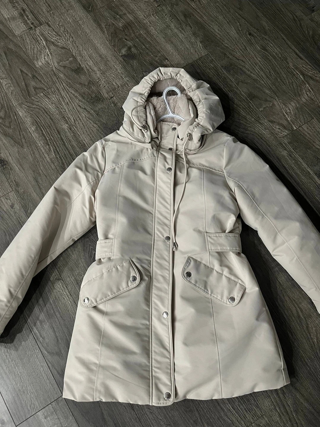 Beige Winter Coat