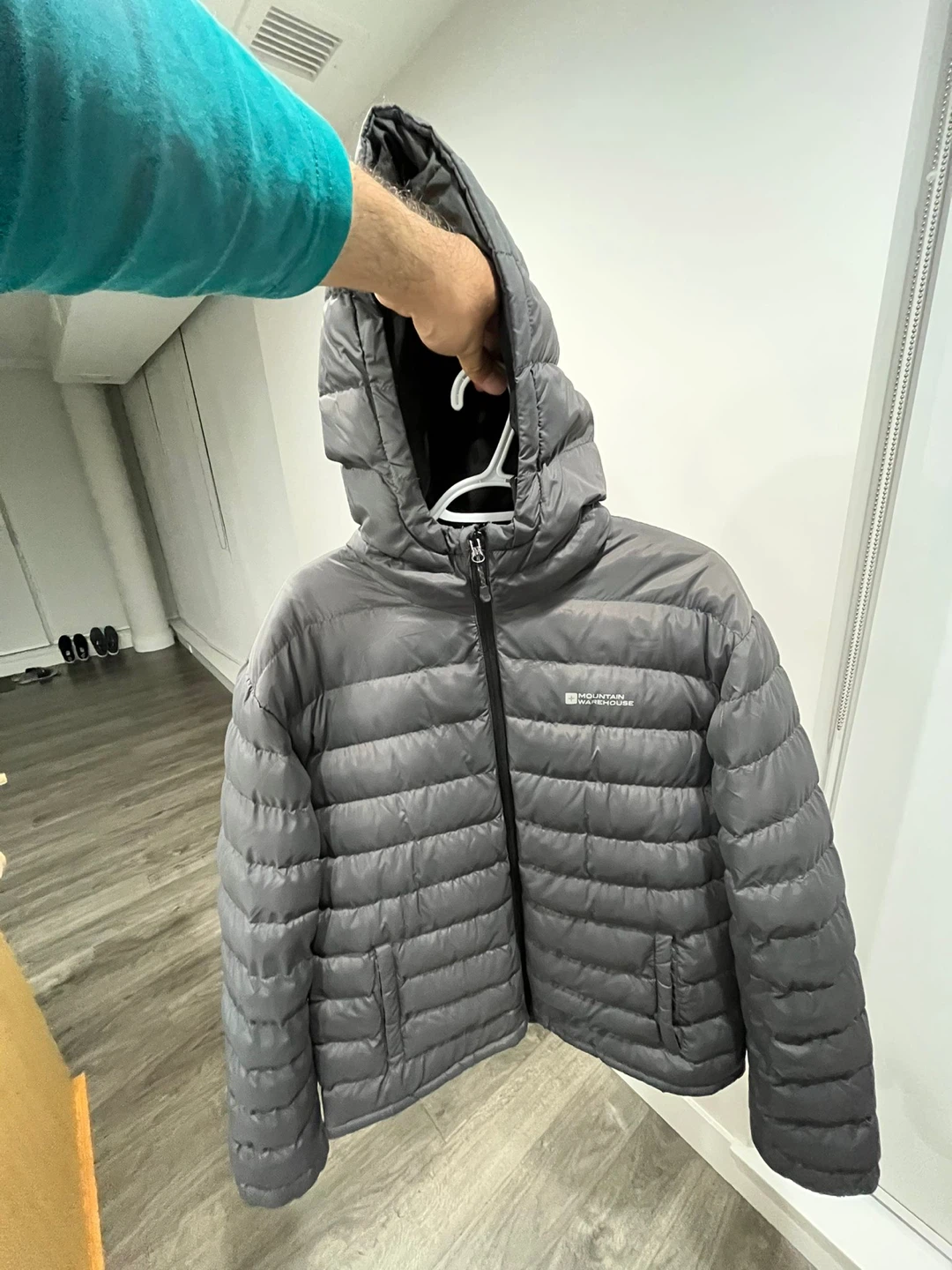 Mountain Warehouse Padded Down Jacket - Grey - photo 2