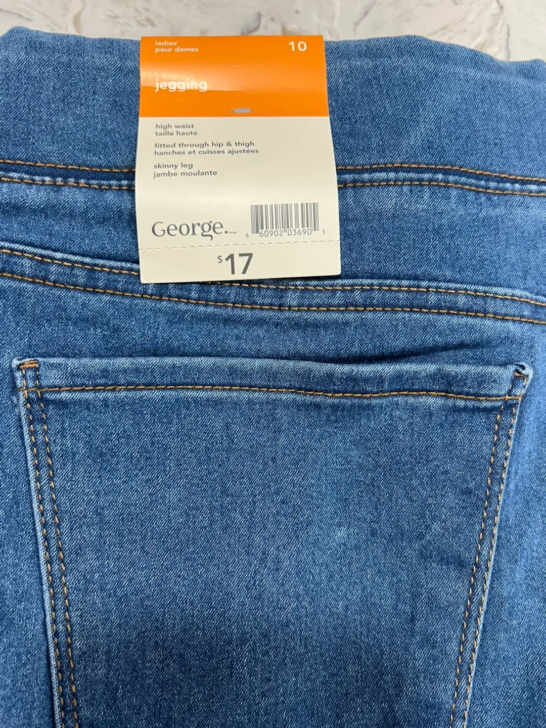 George Ladies' Jegging Size 10 - New! thumbnail