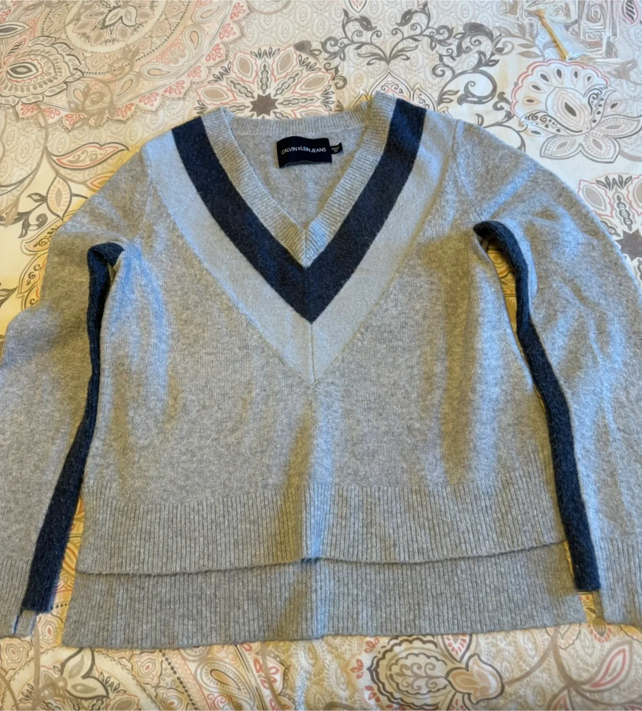 Women Calvin Klein Jeans Grey Sweater thumbnail