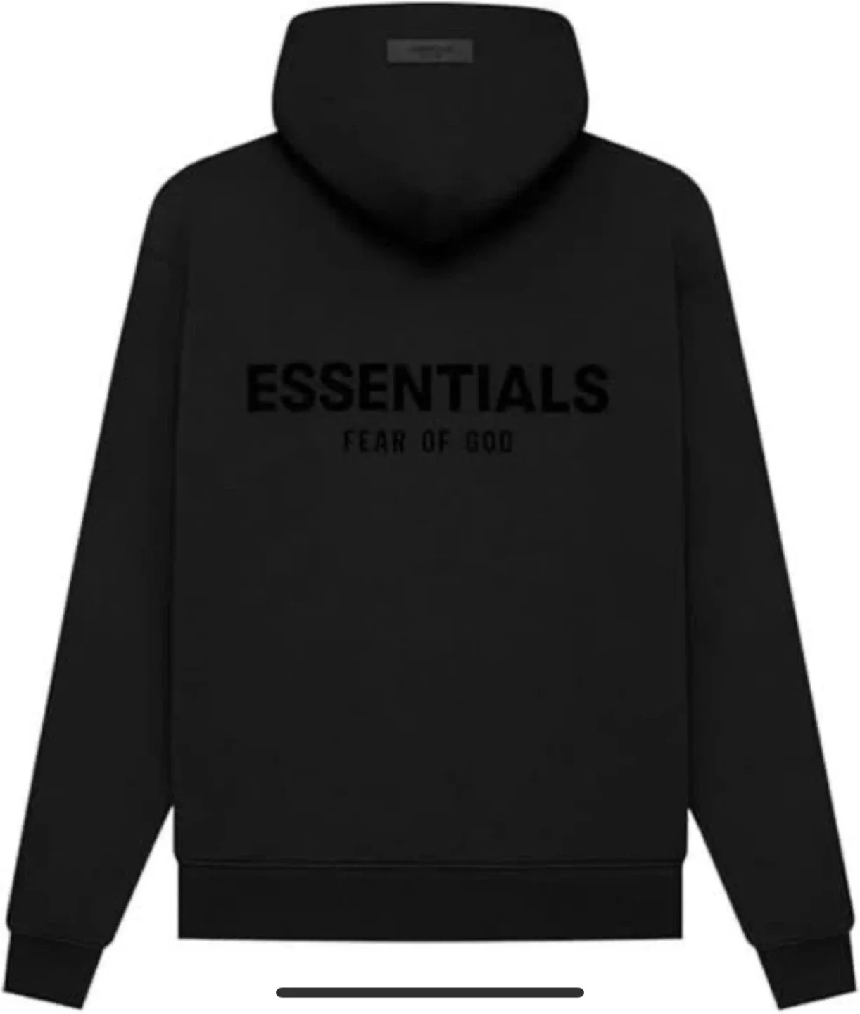 Essentials Fear of God Hoodie - Black, Size s-xl available image indicator(4)