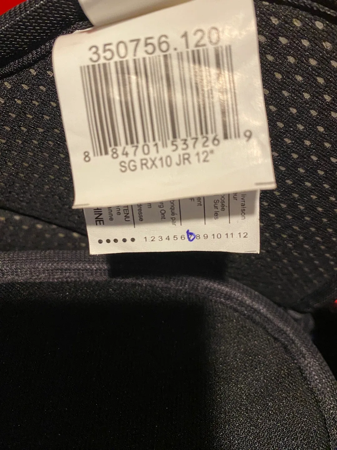 Hespeler SG RX10 JR Size 12 Shin Guards image indicator(3)