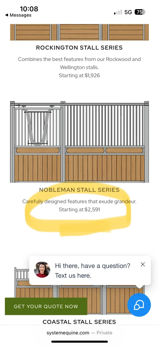 System Equine Stall Series thumbnail
