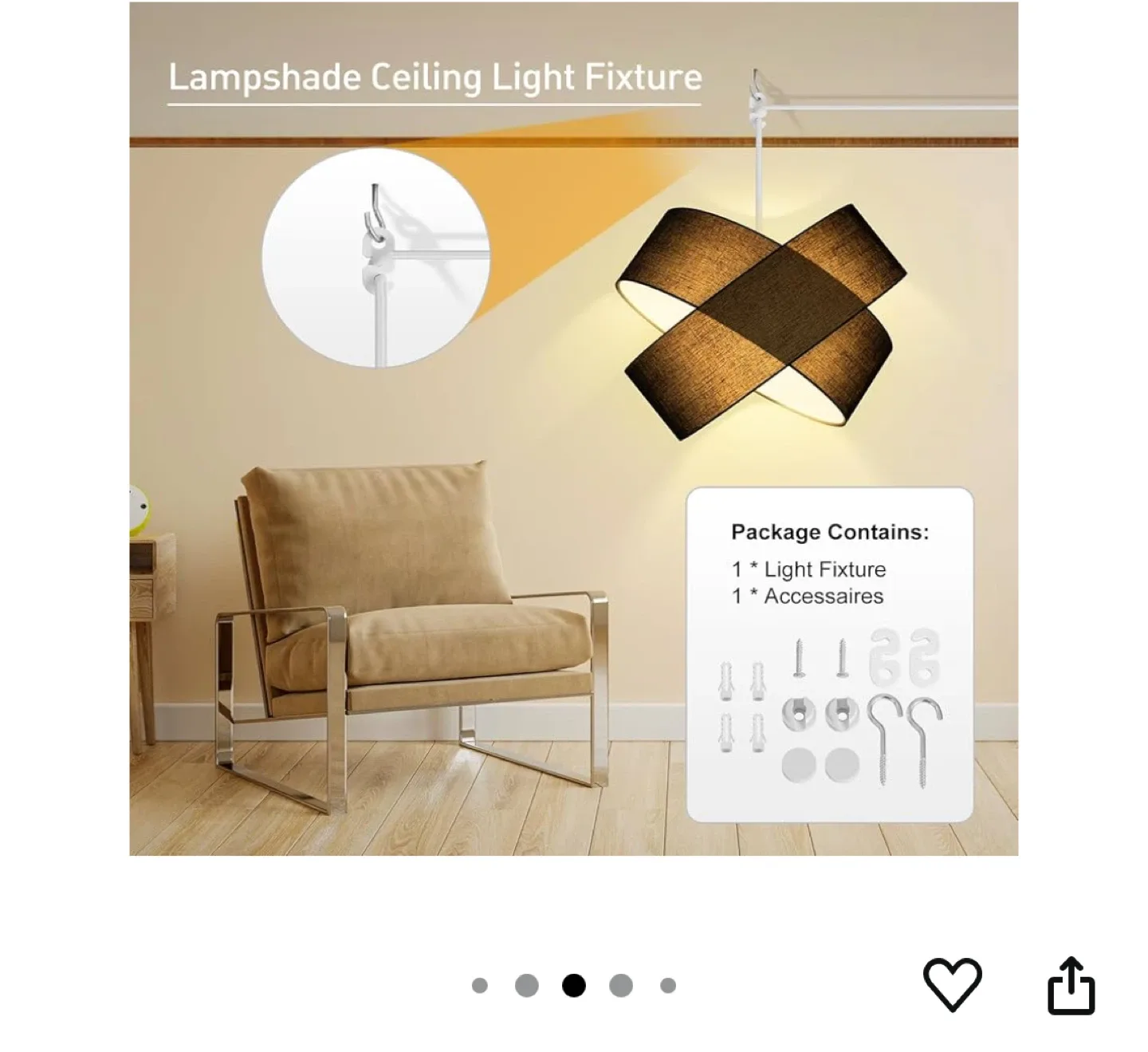 Bricosmocon plug in pendant light image indicator(4)