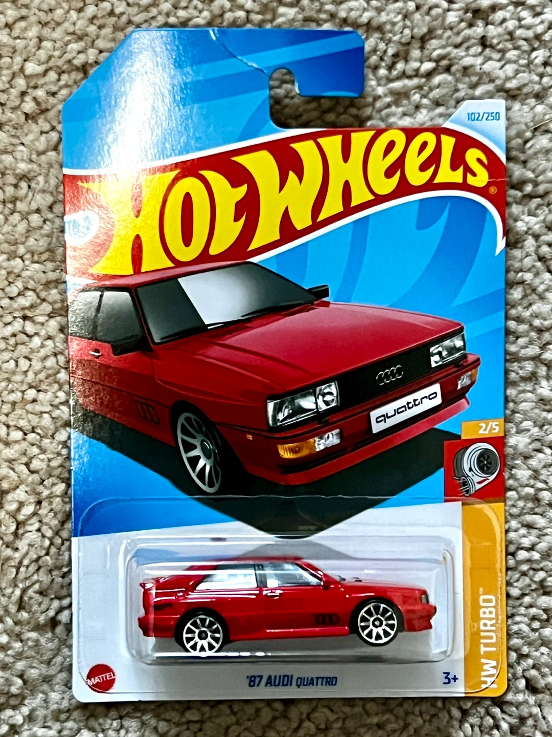 Hot Wheels '87 Audi Quattro - New in Package - photo 2