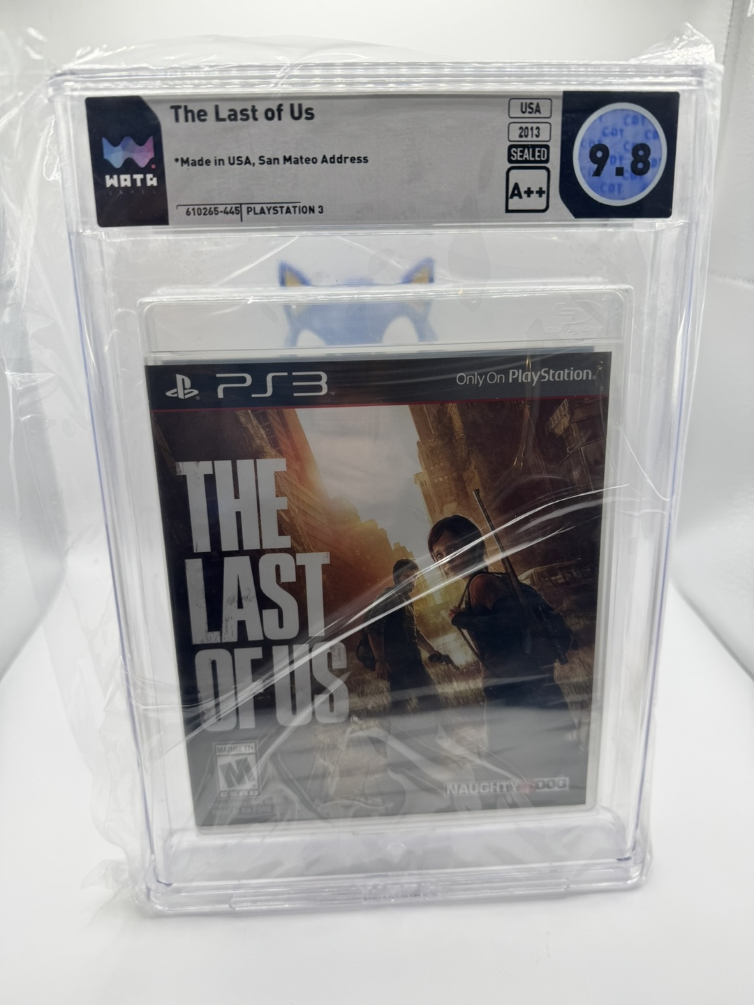 The Last of Us PS3 WATA Graded 9.8 Video Game