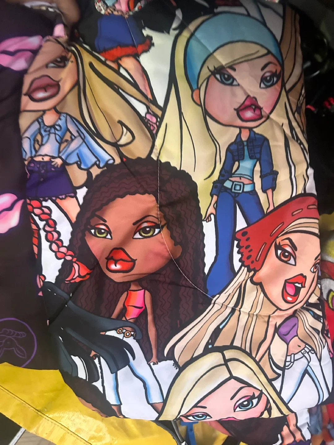 Bratz Character Print Fabric thumbnail