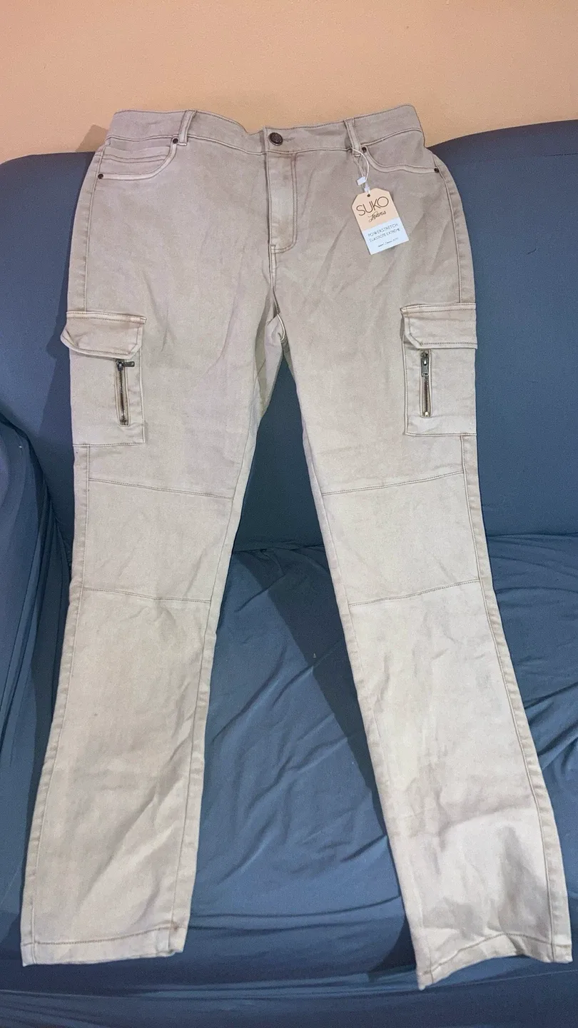 New SUKO Jeans Powerstretch Size 12 thumbnail