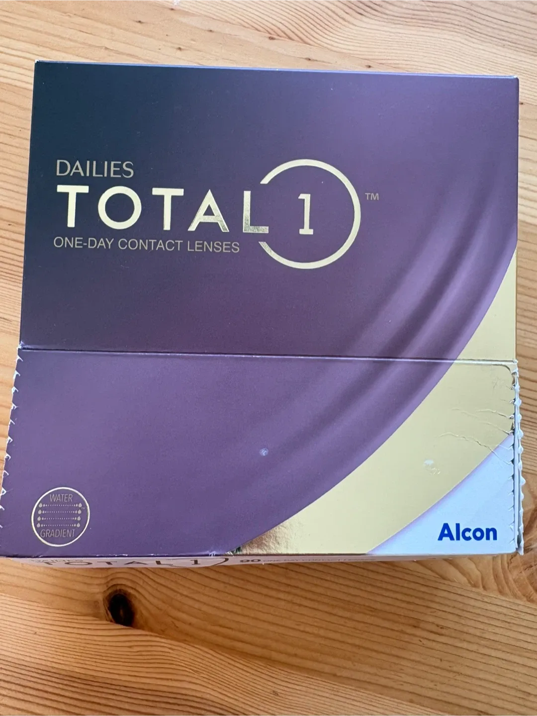 55 disposable contact lenses - Alcon Dailies Total 1 thumbnail