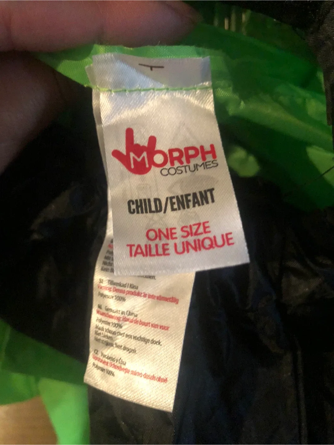 Alien Inflatable Costume (Child One Size) image indicator(2)