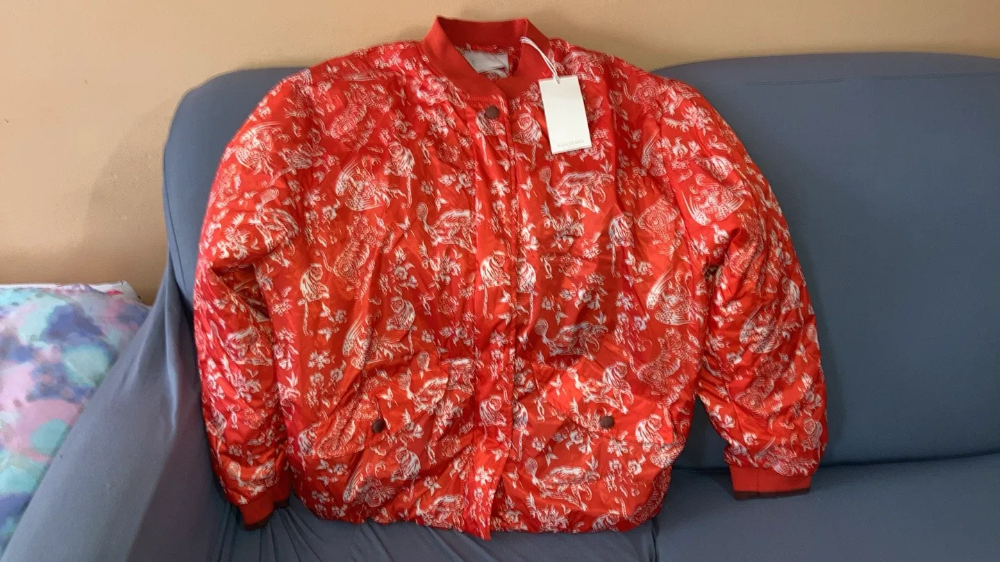 Scotch & Soda Maison Scotch Red Bomber Jacket XL - New thumbnail