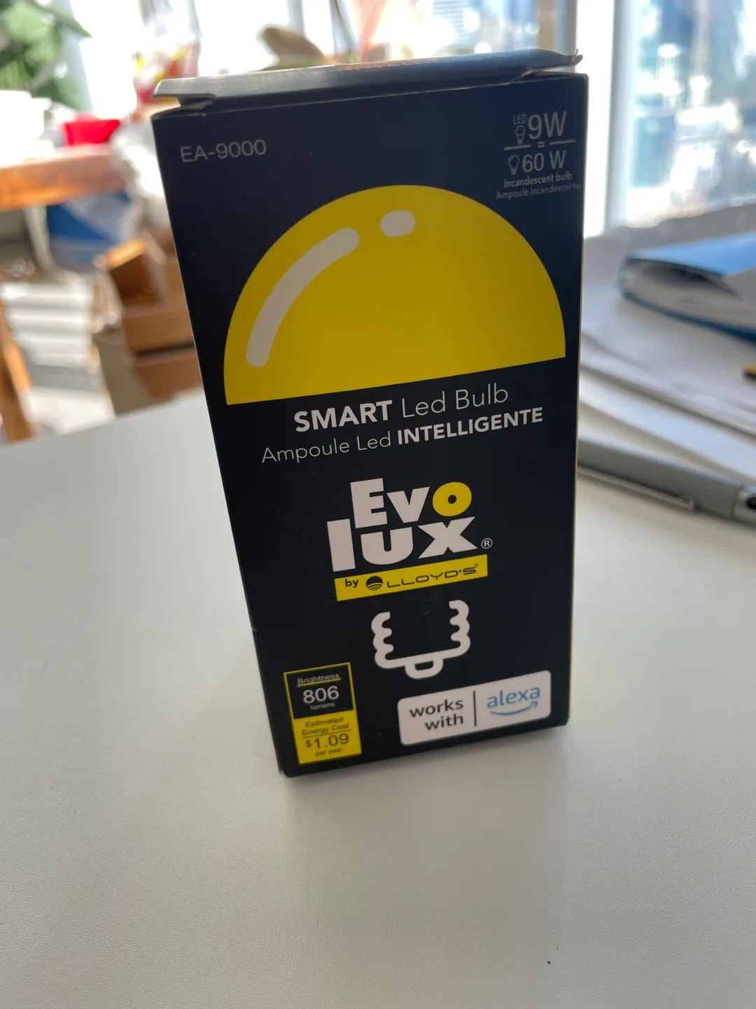 Evolux Smart LED Bulb, 9W, Multicolor thumbnail