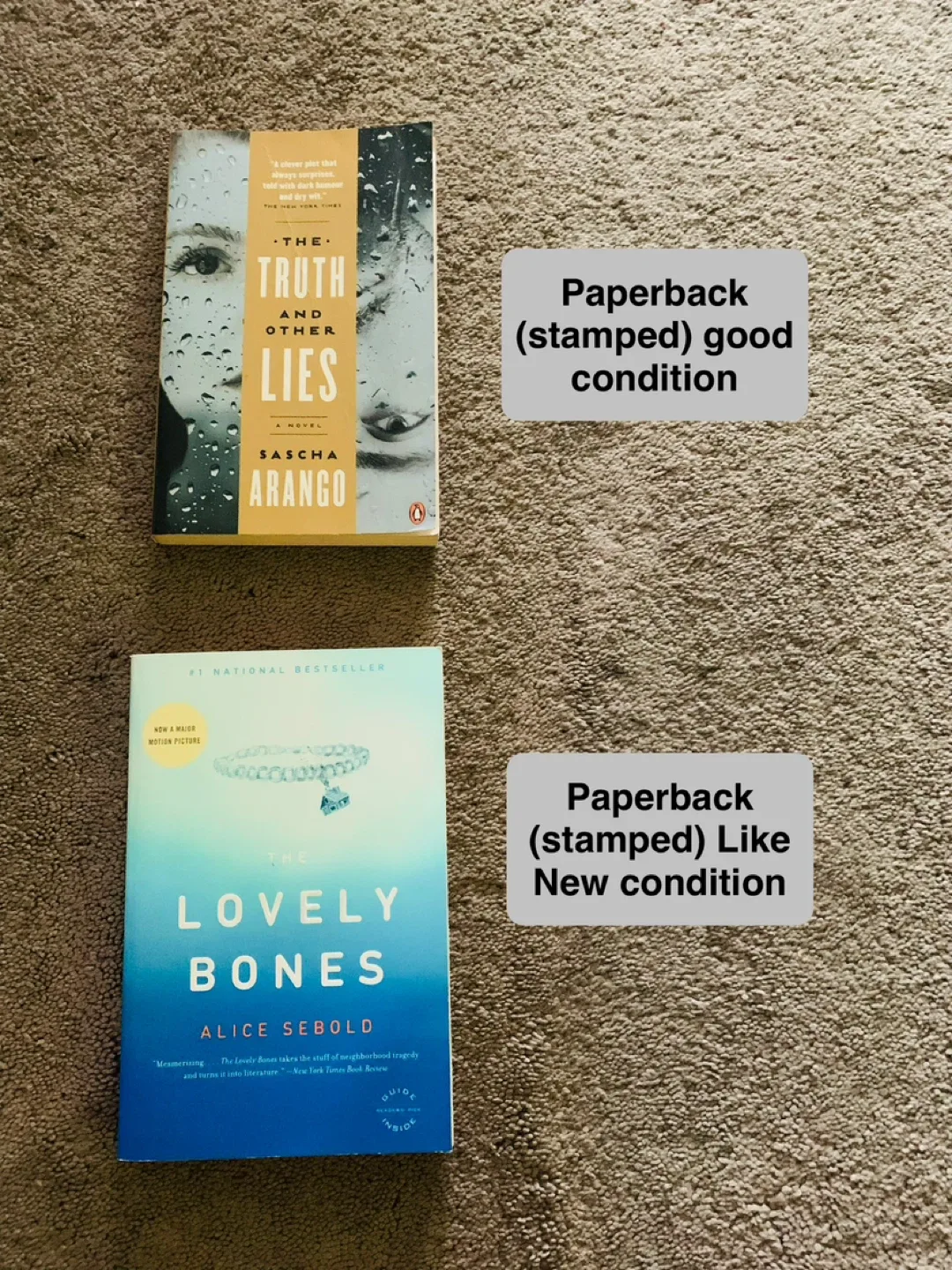 Paperback / Hardcover books novels $3 or 2 for $5 image indicator(7)