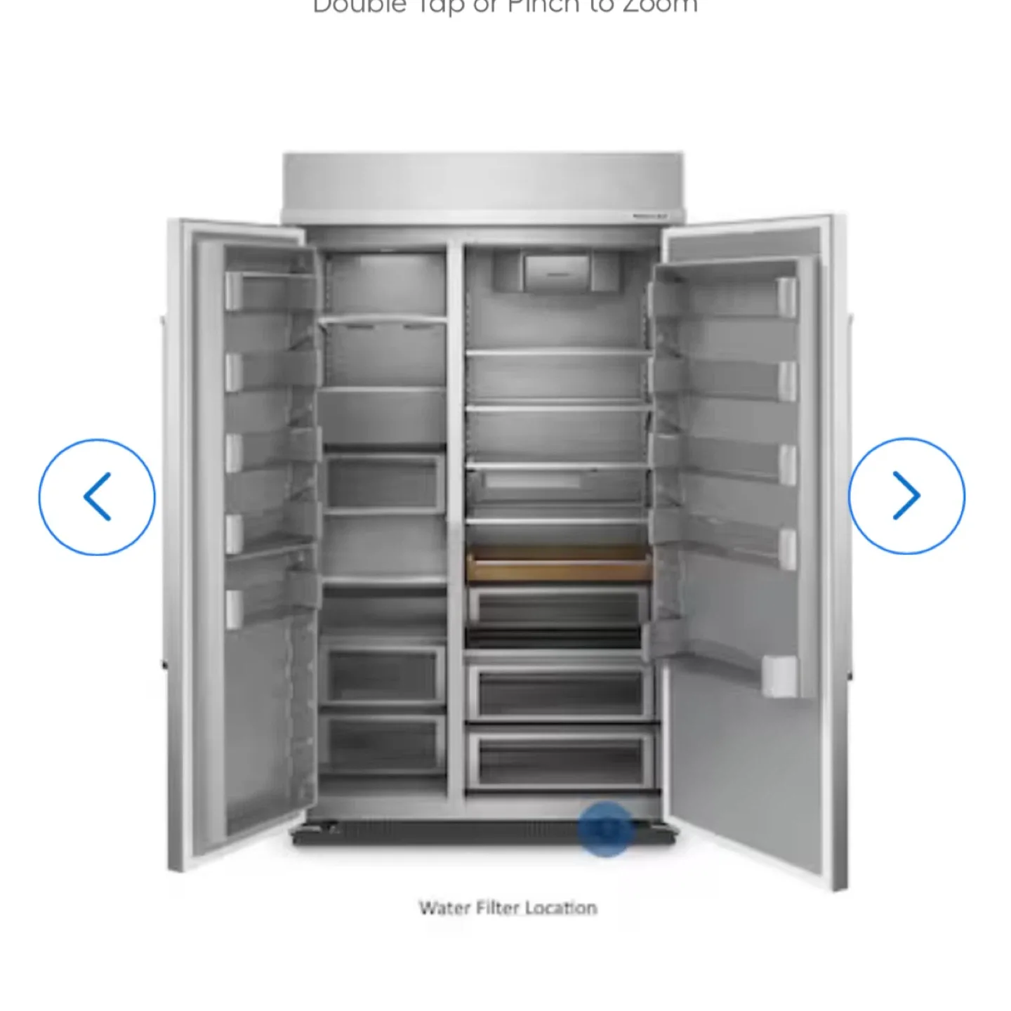 KitchenAid Built-In Refrigerator / GREAT DEAL!! image indicator(2)