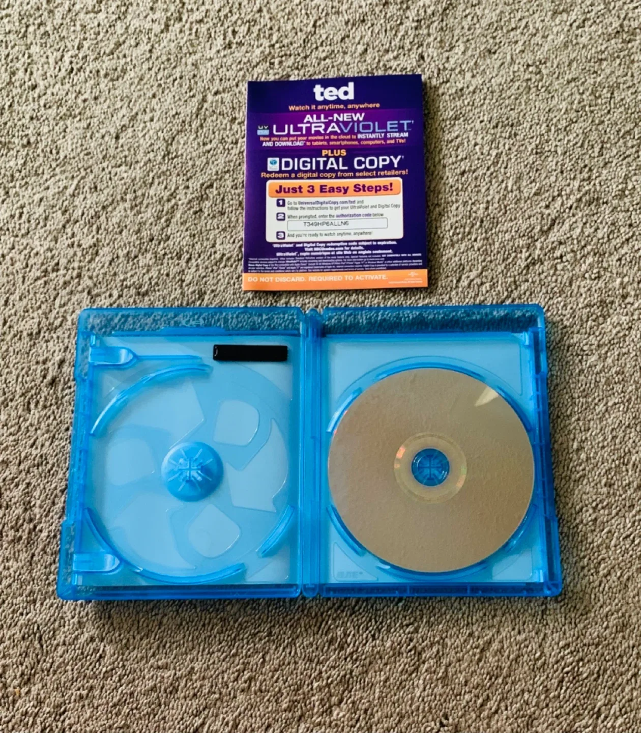 Blu-Ray DVD Ted and Ted 2 Movies (take both $9) image indicator(4)