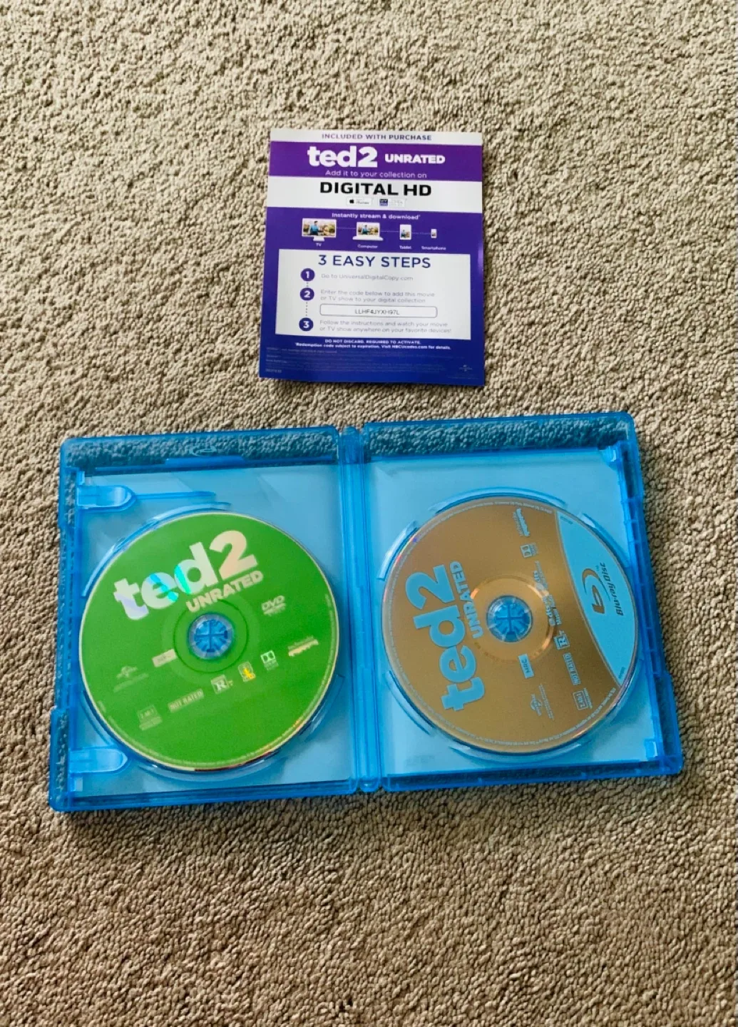 Blu-Ray DVD Ted and Ted 2 Movies (take both $9) image indicator(5)