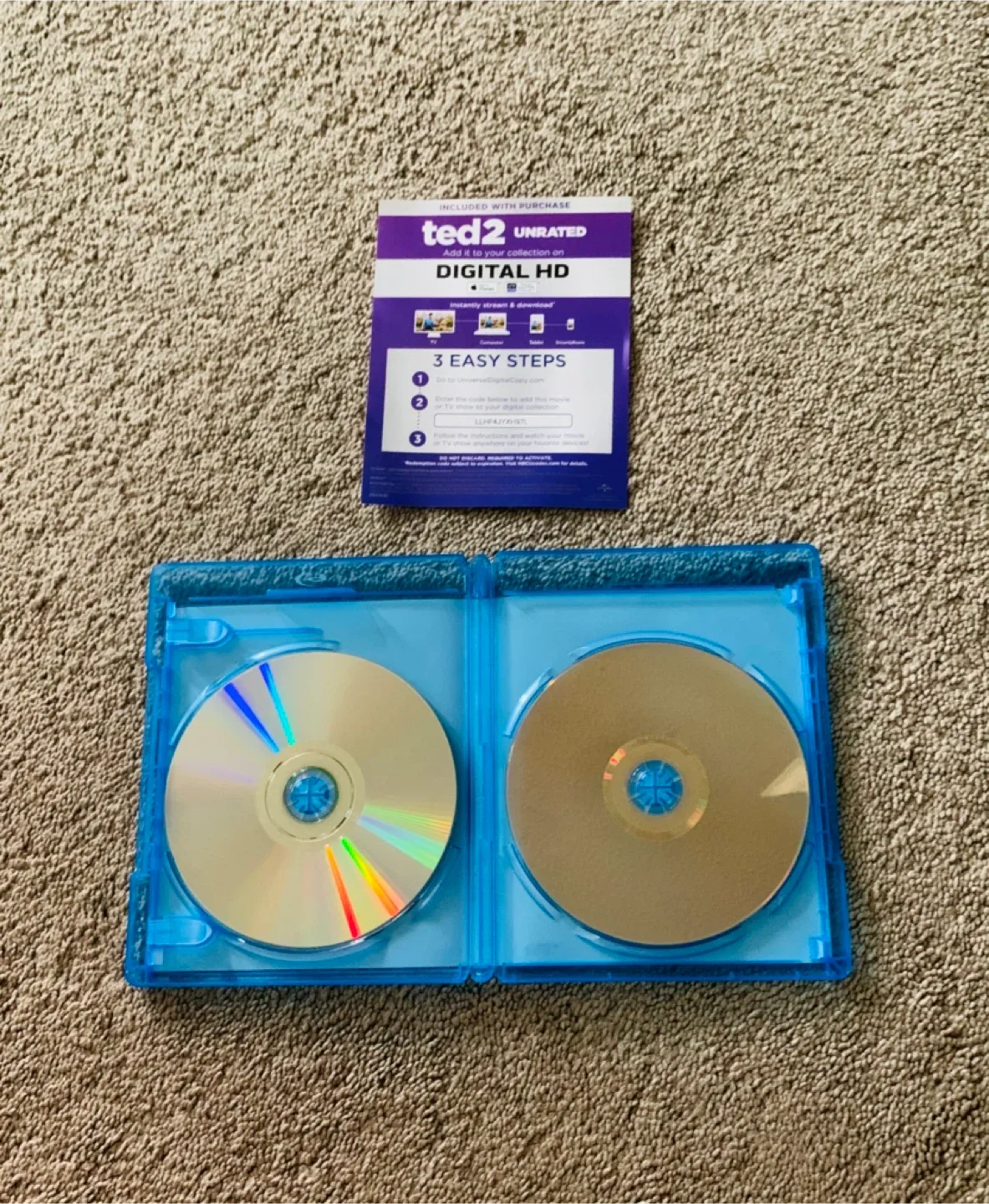 Blu-Ray DVD Ted and Ted 2 Movies (take both $9) image indicator(6)