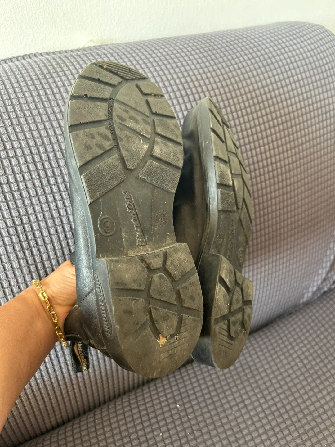 Blundstone Black Leather Boots - Size 3 image indicator(2)