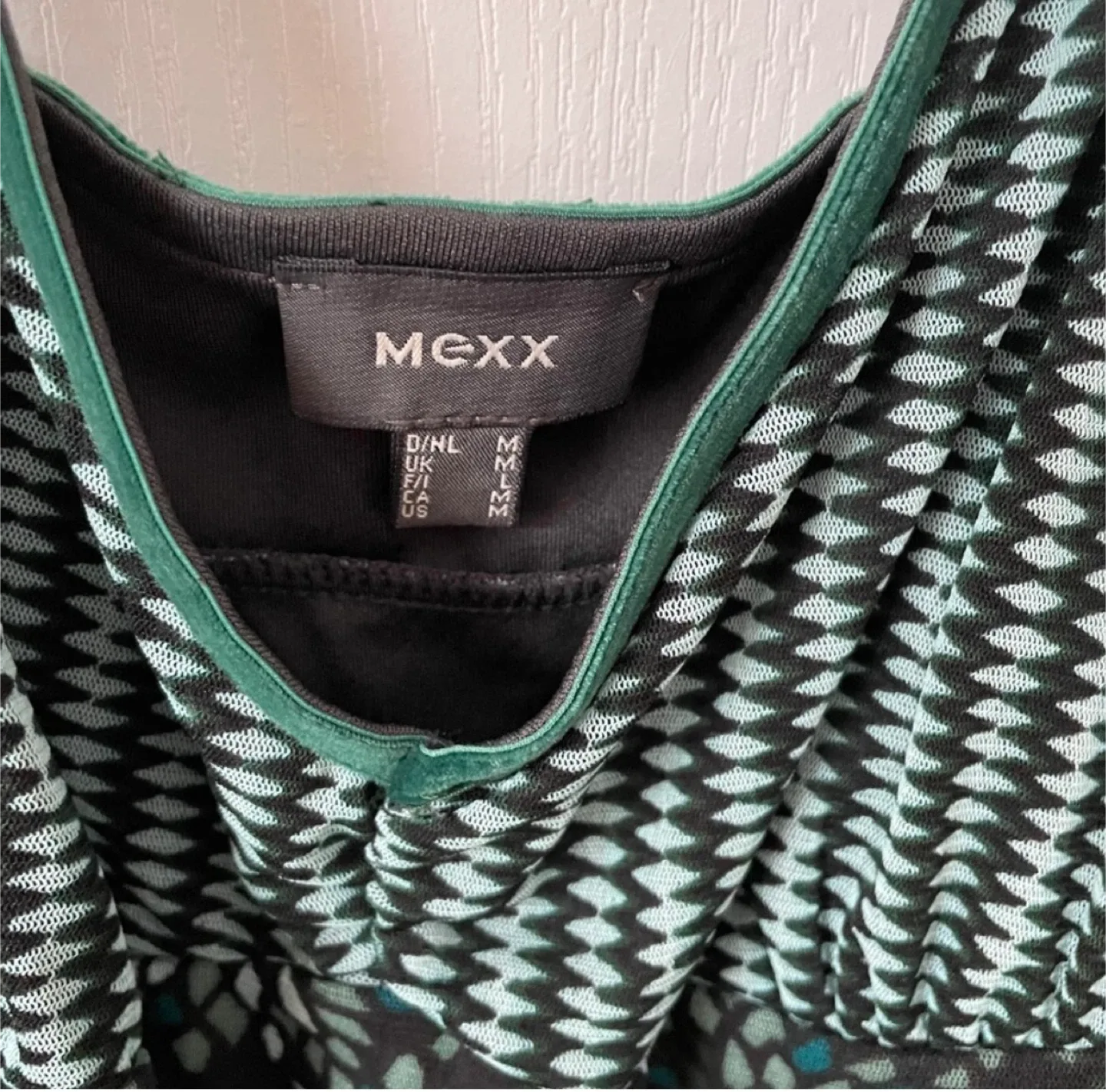 Mexx Black Floral Cami Top - Size M image indicator(3)