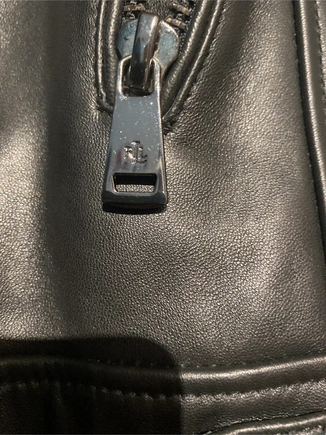 Ralph Lauren Leather Jacket XXL image indicator(2)