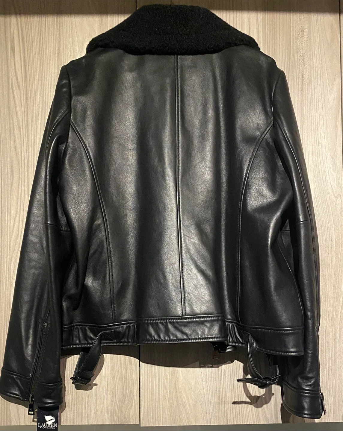 Ralph Lauren Leather Jacket XXL image indicator(3)