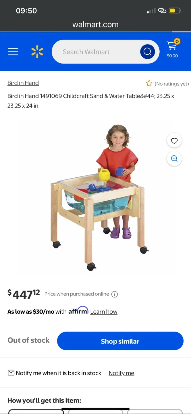 Childcraft Table with Cover (Bin is not available) image indicator(3)