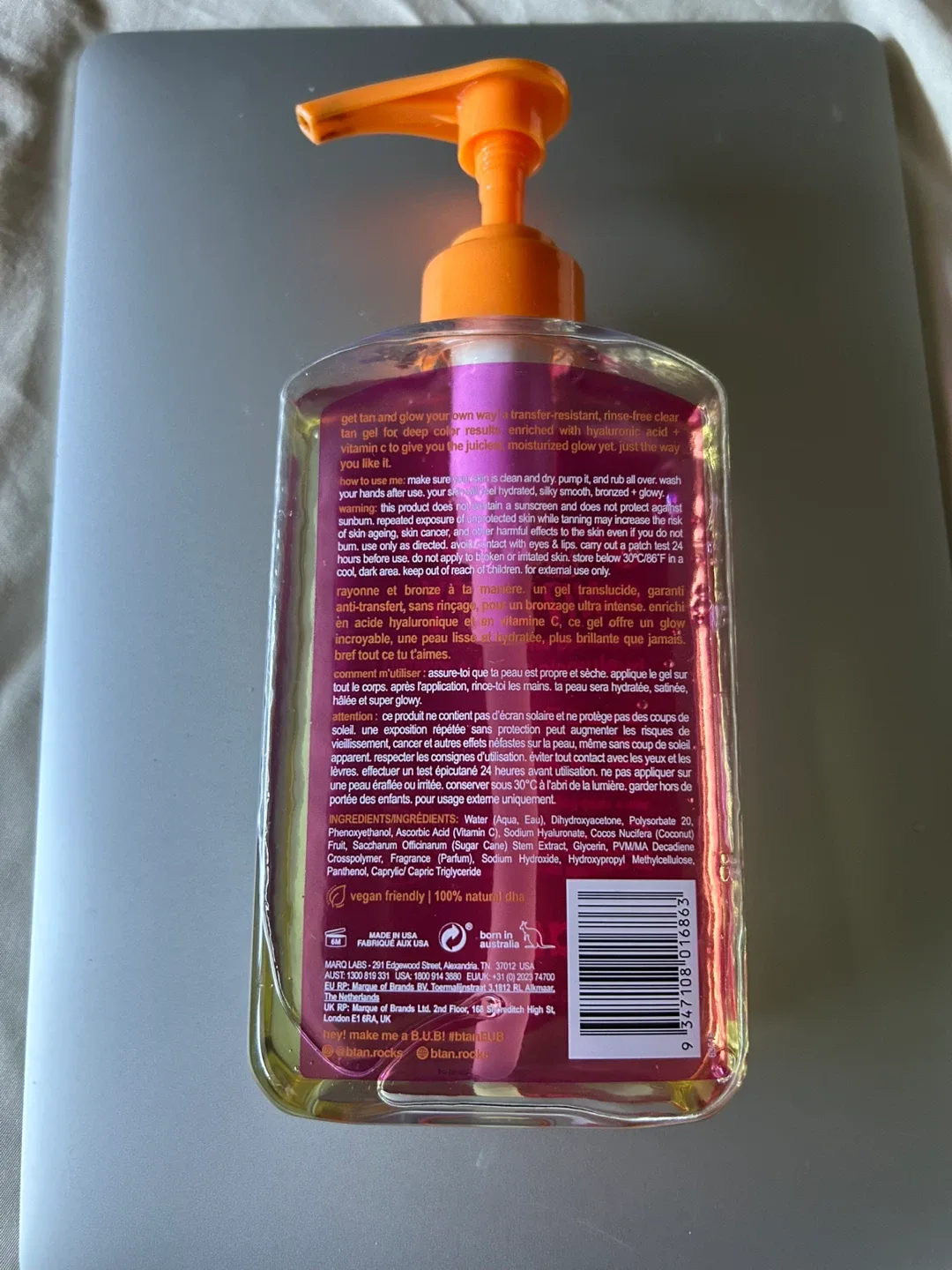 b.tan Glow Your Own Way Self Tan Gel image indicator(2)