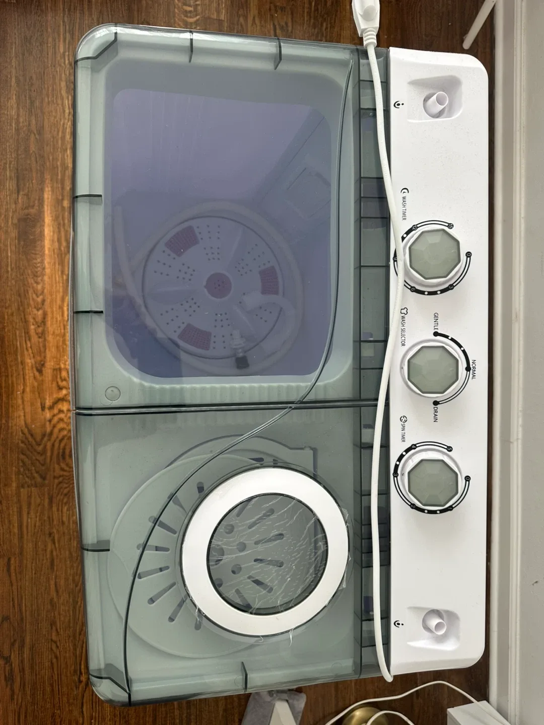 Portable Twin Tub Washing Machine image indicator(2)