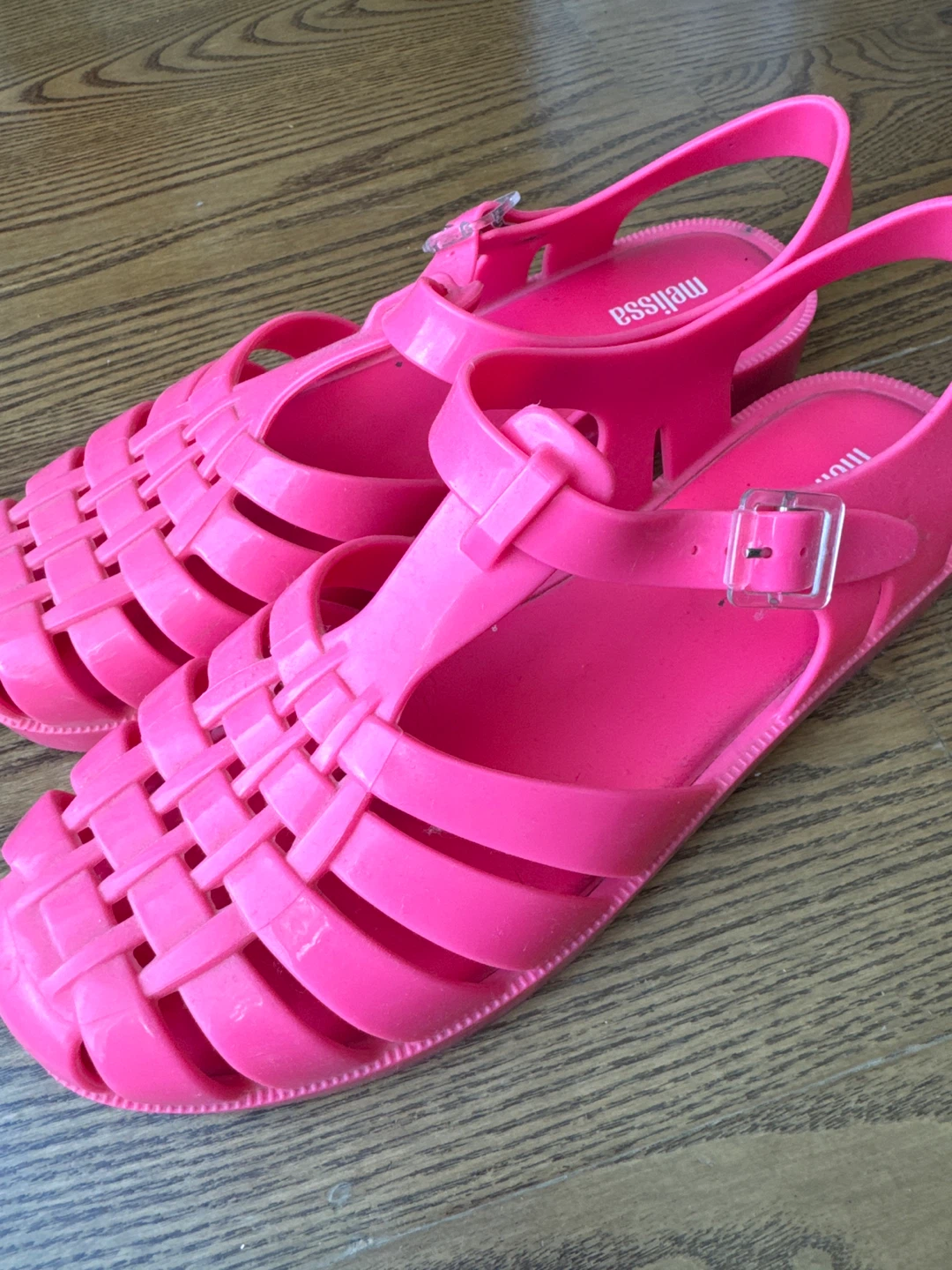 Melissa Pink Jelly Sandals - Size 9 - photo 2