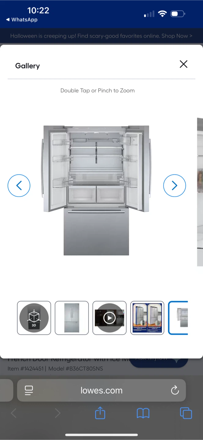 Bosch B36CT80SNS French Door Refrigerator Great Deall! - photo 4