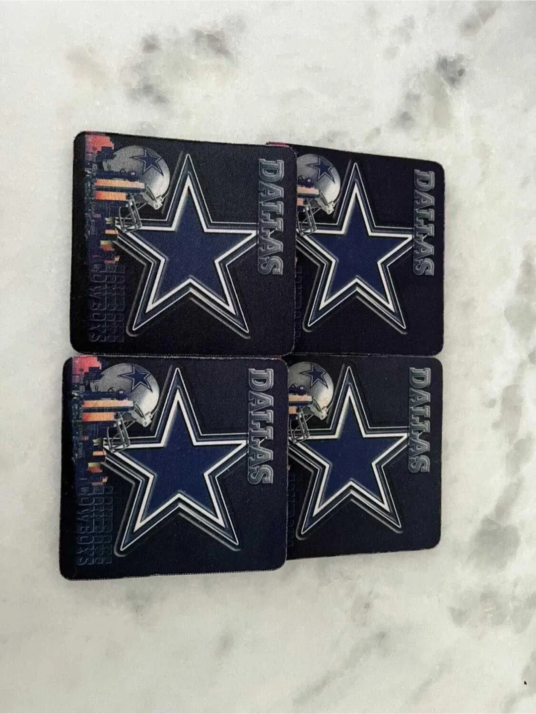 Dallas Cowboys Coasters - Set of 4 image indicator(2)