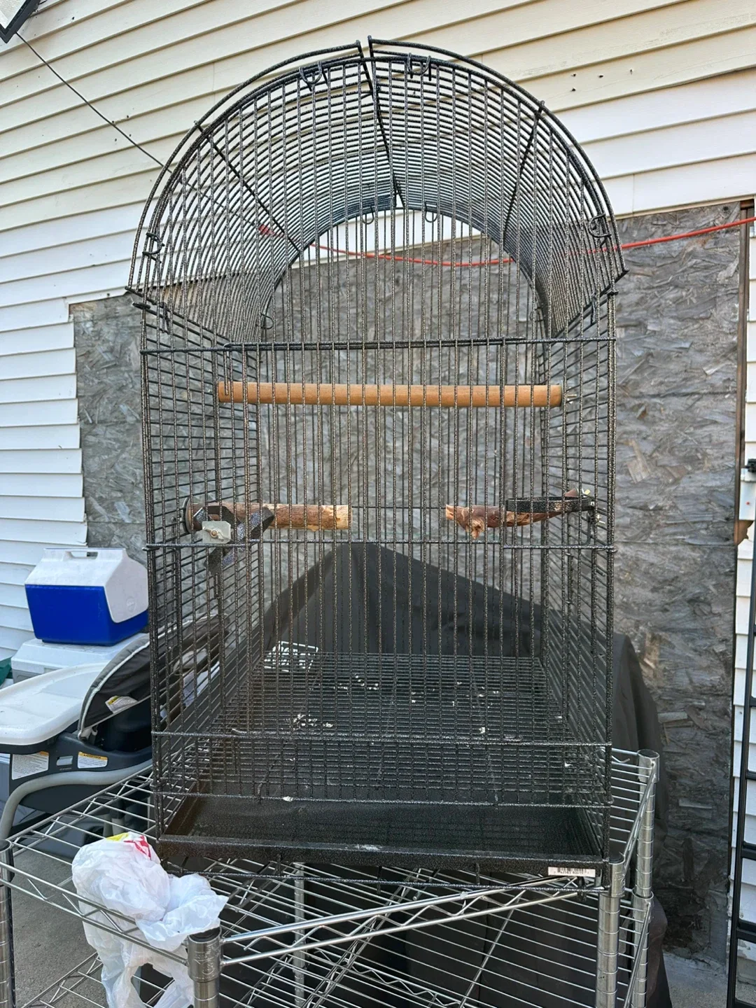 Large Bird Cage - 21x21x37 inches thumbnail