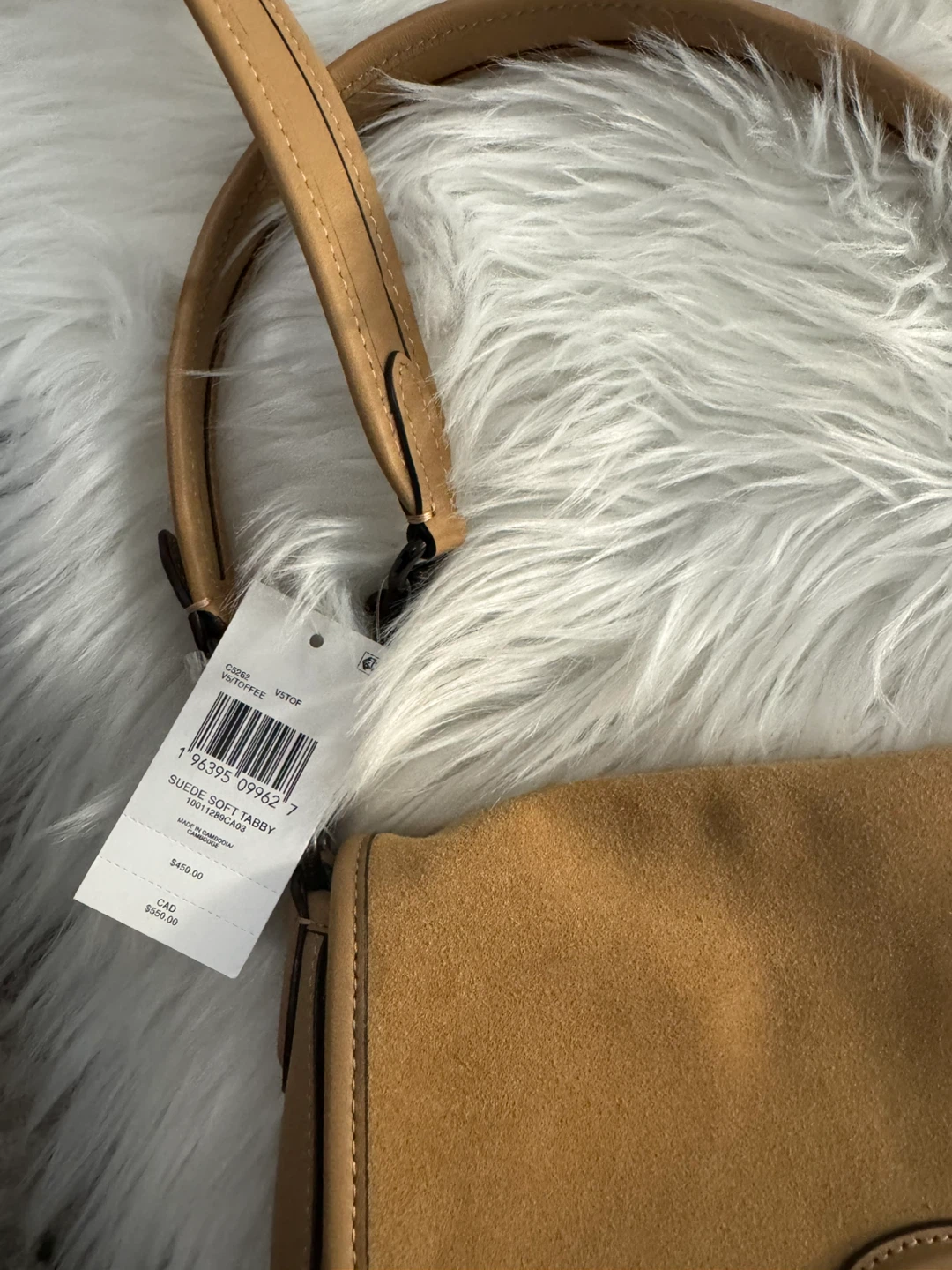 Coach Soft Tabby Suede Shoulder Bag - photo 4